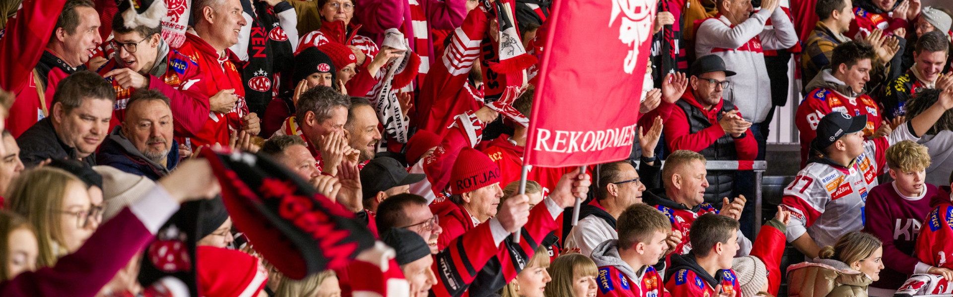 Die Heidi Horten-Arena wird bei den Heimspielen der Rotjacken in der Saison 2026/27 wieder gut gefüllt sein