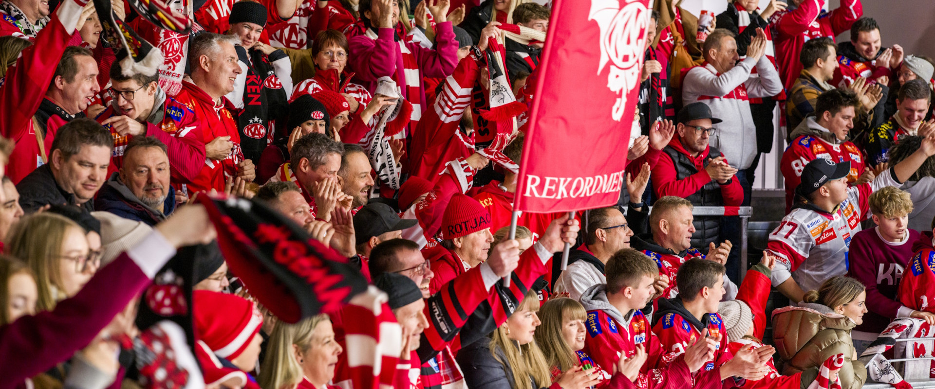 Die Heidi Horten-Arena wird bei den Heimspielen der Rotjacken in der Saison 2026/27 wieder gut gefüllt sein