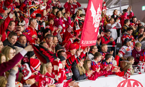Die Heidi Horten-Arena wird bei den Heimspielen der Rotjacken in der Saison 2026/27 wieder gut gefüllt sein