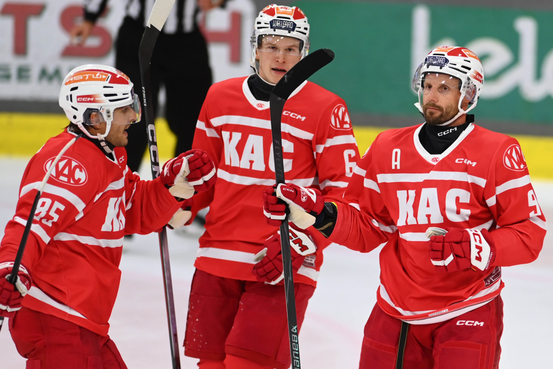 Die Rotjacken konnten sich bei der Pre-Season-Premiere gegen Ljubljana über einen Heimerfolg freuen