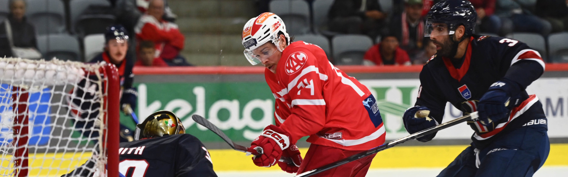 Neuzugang Travis St. Denis sorgte in Minute 47 für das Game winning Goal gegen den Milano Hockey Club