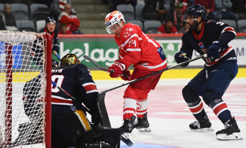 Neuzugang Travis St. Denis sorgte in Minute 47 für das Game winning Goal gegen den Milano Hockey Club