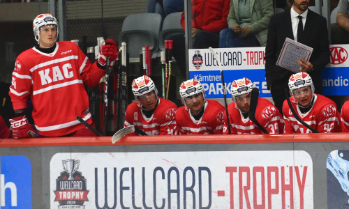 Die Rotjacken treffen in ihrem zweiten Spiel bei der WellCard Trophy am Freitag auf die Vienna Capitals