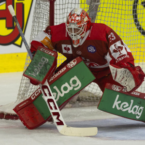 Florian Vorauer war zum CHL-Auftakt Klagenfurts Bester, er parierte 37 Schüsse auf seinen Kasten