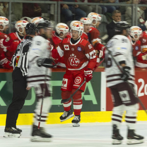 Thimo Nickl glich das Score in Minute 34 zum zwischenzeitlichen 1:1 aus