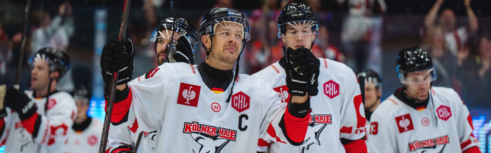 Kapitän Moritz Müller wird in wenigen Wochen Mirko Lüdemann als Rekordspieler der Kölner Haie ablösen