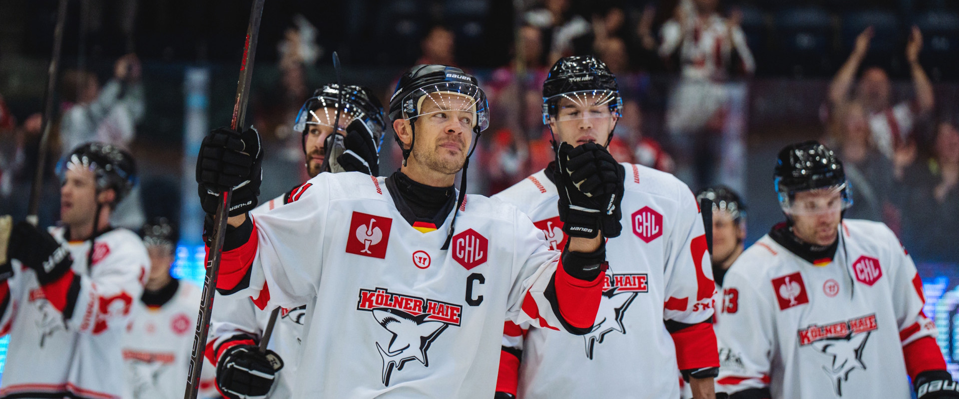 Kapitän Moritz Müller wird in wenigen Wochen Mirko Lüdemann als Rekordspieler der Kölner Haie ablösen