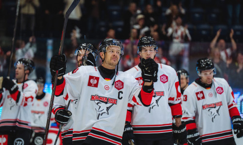 Kapitän Moritz Müller wird in wenigen Wochen Mirko Lüdemann als Rekordspieler der Kölner Haie ablösen