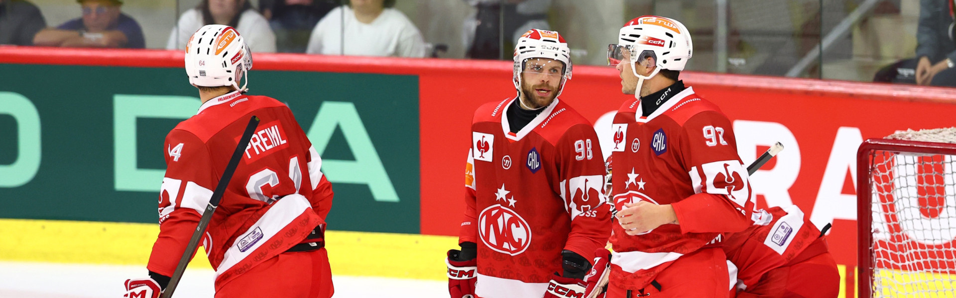 Die Rotjacken jagen in Norwegen ihren zweiten Sieg in der noch jungen CHL-Saison