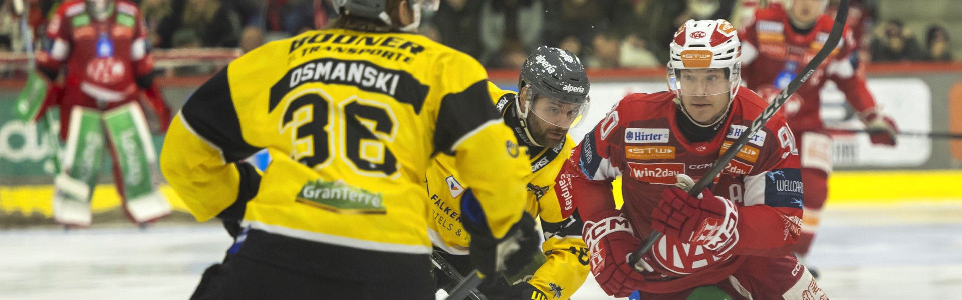 Matt Fraser und die Rotjacken bekommen es bei der Liga-Heimpremiere mit dem Vizemeister HC Pustertal zu tun