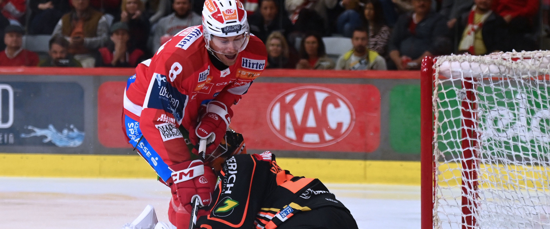Nick Petersen verbuchte wie schon am Freitag in Ljubljana auch gegen Graz wieder drei Scorerpunkte