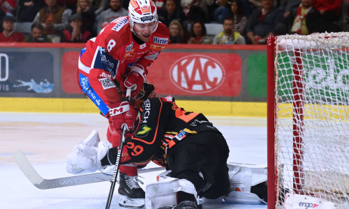 Nick Petersen verbuchte wie schon am Freitag in Ljubljana auch gegen Graz wieder drei Scorerpunkte
