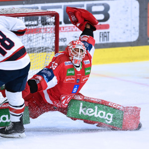 Goalie Florian Vorauer lieferte einmal mehr eine gute Leistung ab
