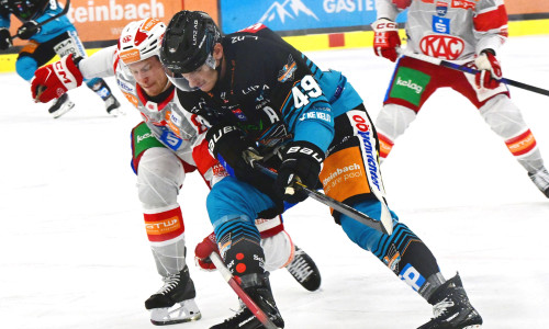 Die Rotjacken treten am Sonntagabend auswärts bei den Black Wings Linz an
