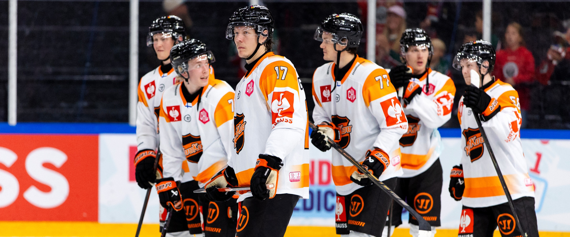 KooKoo Kouvola hat in seinen beiden bisherigen Auswärtsspielen in der CHL vier Punkte geholt