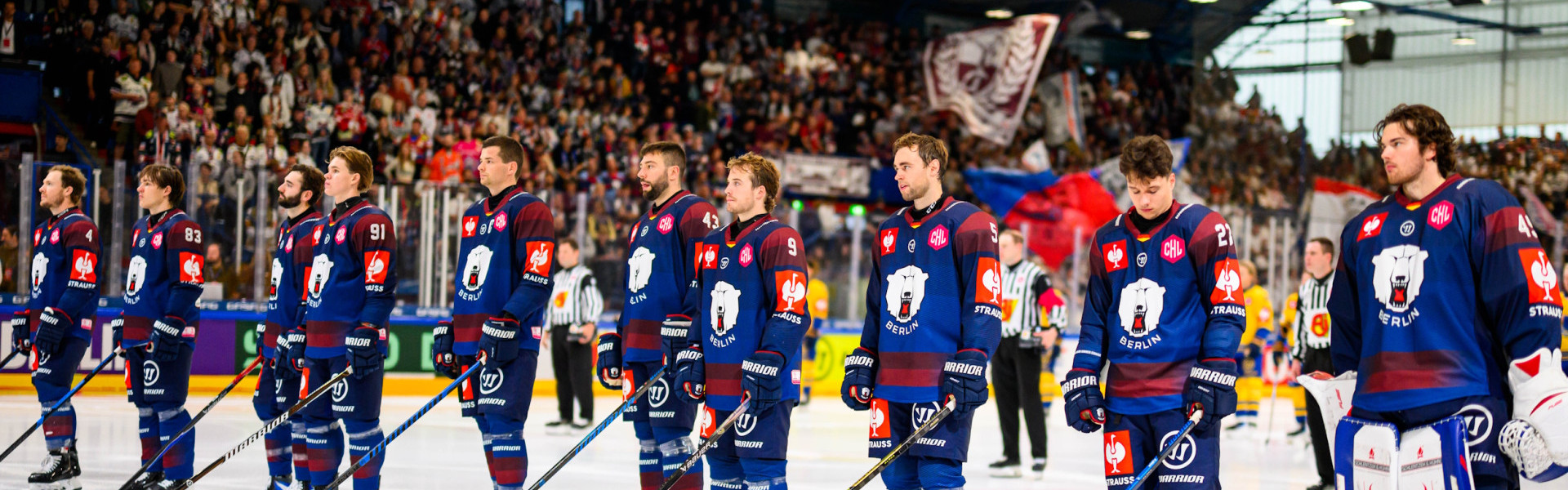 Die Eisbären Berlin haben sich bereits vorzeitig für das Achtelfinale der Champions Hockey League qualifiziert