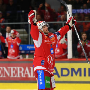 Simeon Schwinger traf zum zwischenzeitlichen 4:1 und erzielte damit das Game Winning Goal des EC-KAC