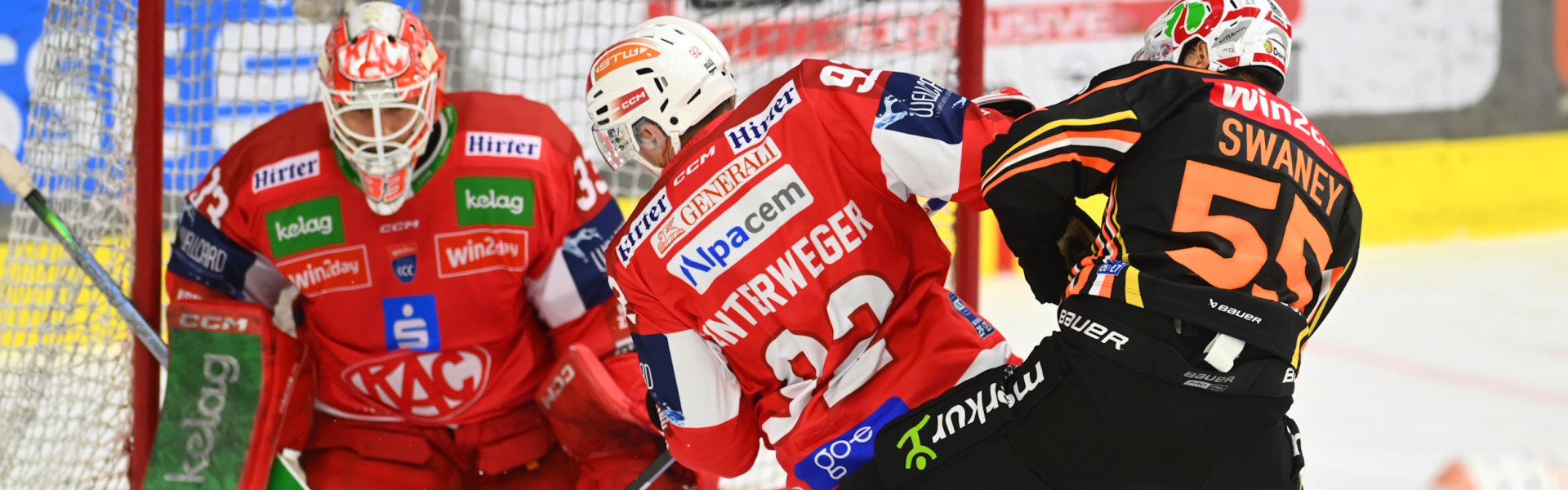 Der EC-KAC möchte auch das zweite Saisonduell mit den Graz99ers für sich entscheiden
