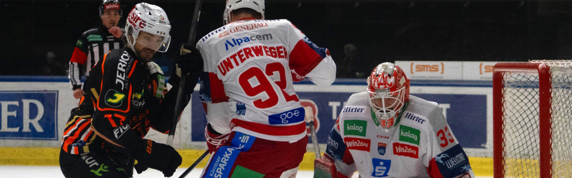 Florian Vorauer und die Rotjacken unterlagen am Freitagabend in Graz mit 1:3