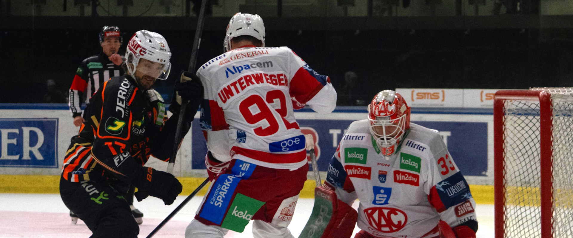 Florian Vorauer und die Rotjacken unterlagen am Freitagabend in Graz mit 1:3