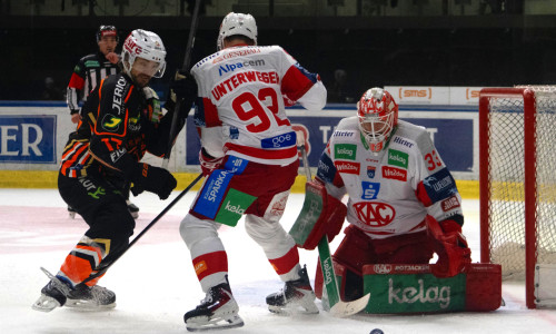 Florian Vorauer und die Rotjacken unterlagen am Freitagabend in Graz mit 1:3
